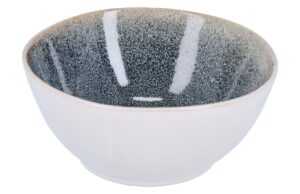 Modro bílá keramická miska Kave Home Sachi 17 cm