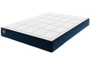 Bílá pružinová matrace MICADONI SIDI 160 x 200 cm tl. 23 cm