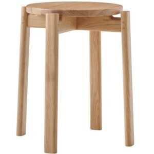Masivní dubová stolička MENU PASSAGE 47 cm