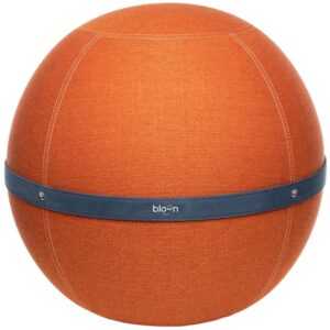 Bloon Paris Oranžový látkový sedací/gymnastický míč Bloon Original 55 cm