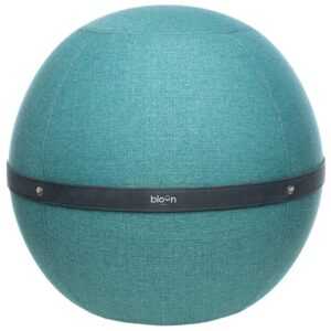 Bloon Paris Tyrkysově modrý látkový sedací/gymnastický míč Bloon Original 55 cm