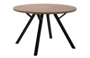 Dubový kulatý jídelní stůl Marckeric Beni 120 cm