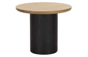 Dubový kulatý konferenční stolek Cioata Veneto 50 cm
