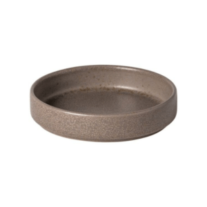 Hnědý kameninový hluboký talíř COSTA NOVA REDONDA 13 cm