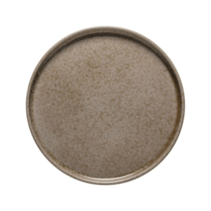 Hnědý kameninový talíř COSTA NOVA REDONDA 27 cm