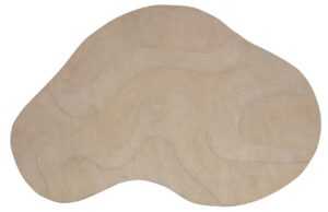 Hoorns Béžový asymetrický koberec Alanya 170 x 240 cm
