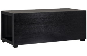 Černý dubový konferenční stolek Richmond Oakura 104 x 45 cm