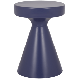 Modrý kovový odkládací stolek Richmond Kimble I. 30 cm