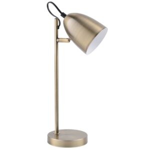 Zlatá kovová stolní lampa Halo Design Yep! 37 cm