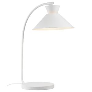 Nordlux Bílá kovová stolní lampa Dial