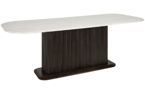 Bílý mramorový jídelní stůl Richmond Mayfield 230 x 100 cm