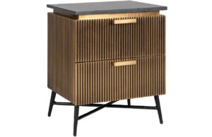 Richmond Kovový noční stolek Ironville 50 x 40 cm