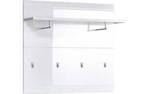 Germania Bílý nástěnný věšák Adana 90 x 96 cm