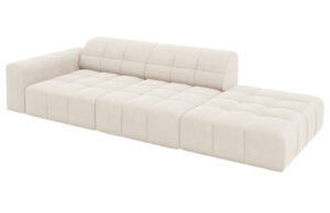 Cosmopolitan Design Sametová pohovka Chicago 262 cm