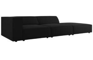 Cosmopolitan Design Sametová pohovka Arendal 262 cm