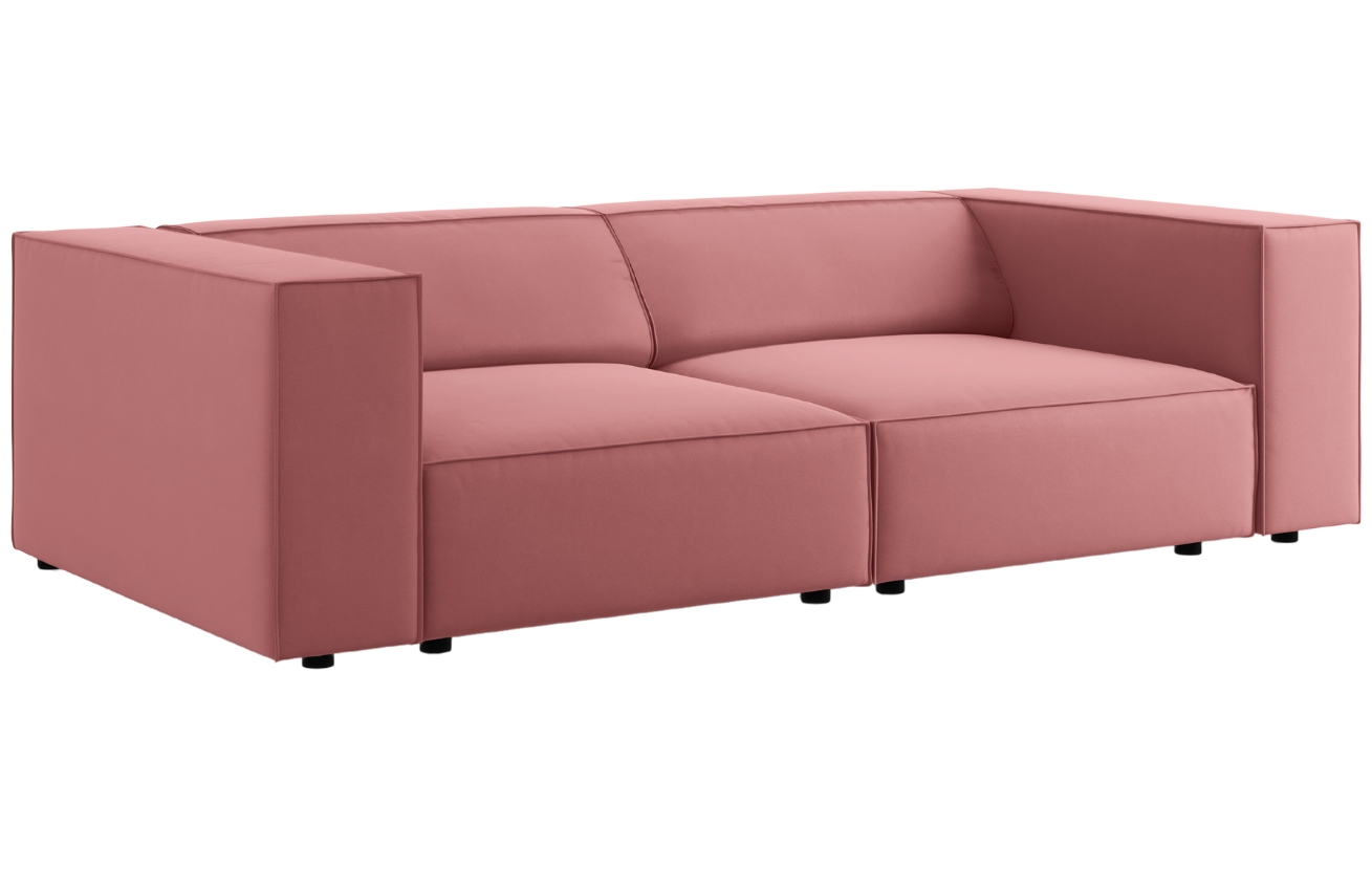 Cosmopolitan Design Sametová pohovka Arendal 204 cm