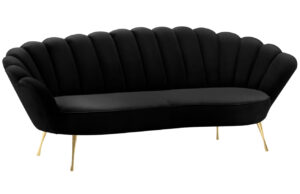 Cosmopolitan Design Sametová pohovka Kingston 224 cm