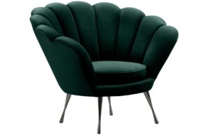 Cosmopolitan Design Sametové křeslo Kingston