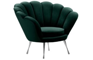 Cosmopolitan Design Sametové křeslo Kingston