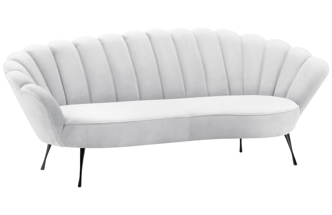 Cosmopolitan Design Sametová pohovka Kingston 224 cm