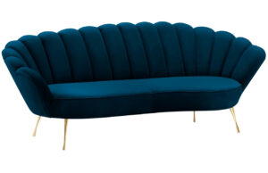 Cosmopolitan Design Sametová pohovka Kingston 224 cm