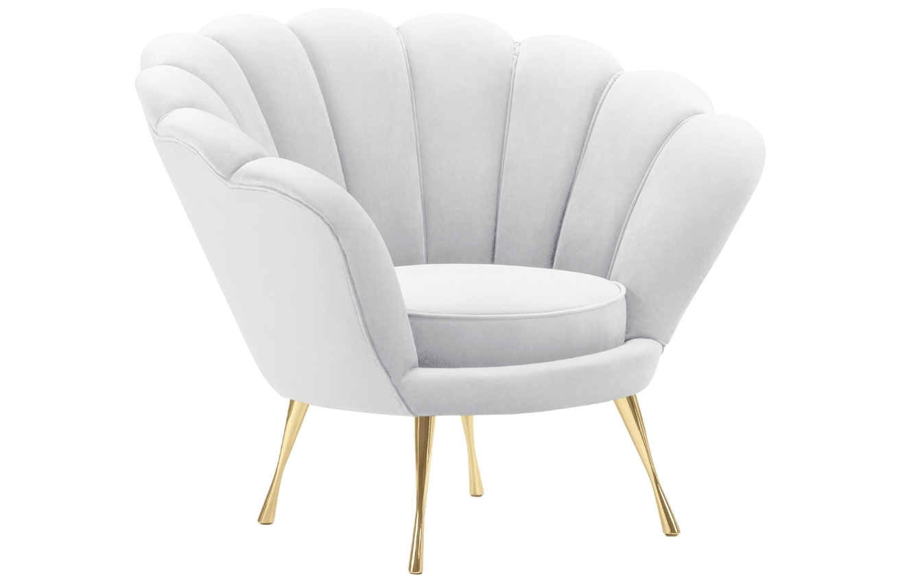 Cosmopolitan Design Sametové křeslo Kingston