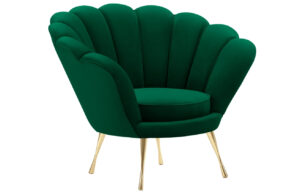 Cosmopolitan Design Sametové křeslo Kingston