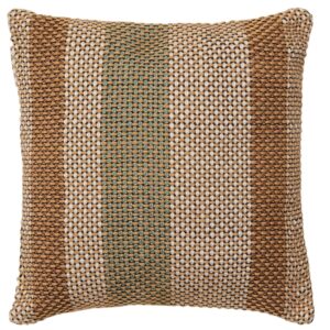 Béžovo-zelený povlak na polštář Kave Home Lunet 45 x 45 cm