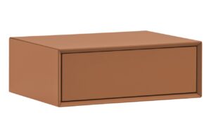 Cihlový závěsný noční stolek Teulat Platt 55 x 40 cm