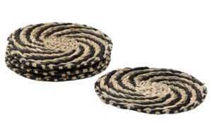 Set čtyř podtácků z přírodních vláken Kave Home Zerim