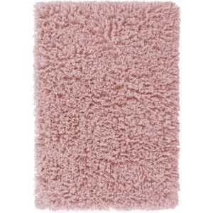 Jotex Růžová bavlněná koupelnová předložka JANE 80 x 120 cm