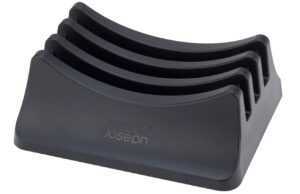 Joseph Joseph Šedý plastový stojan na pokličky Space