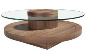 Angel Cerdá Skleněný konferenční stolek No. 2052