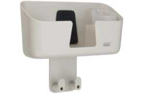 Joseph Joseph Béžový plastový nástěnný držák na žehlící prkno a žehličku IronHub