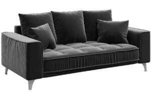 Devichy Sametová pohovka Chloe 204 cm