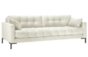 Micadoni Sametová pohovka Mamaia 217 cm