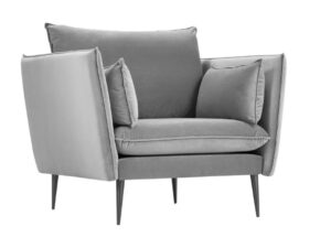 Micadoni Sametové křeslo Agate