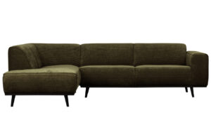 WOOOD Manšestrová rohová pohovka Twilight 274 cm