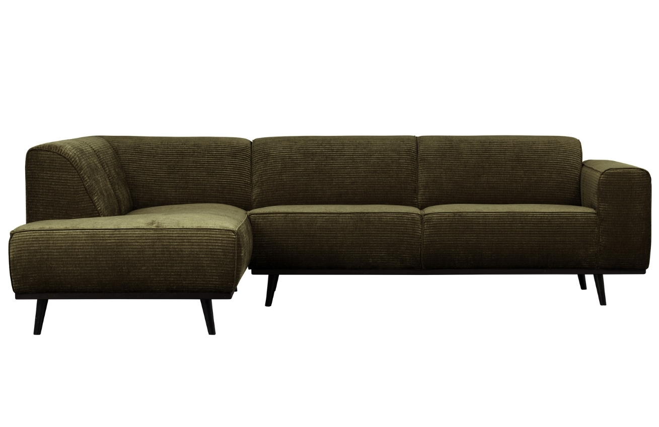 WOOOD Manšestrová rohová pohovka Twilight 274 cm