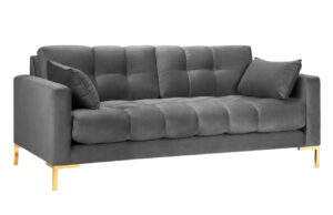 Micadoni Sametová pohovka Mamaia 152 cm