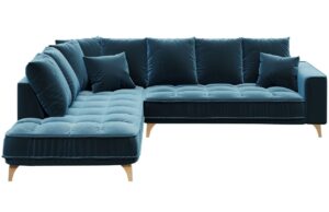 Devichy Sametová rohová Chloe 288 cm