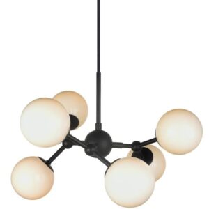 Halo Design Skleněné závěsné světlo Atom 45 cm