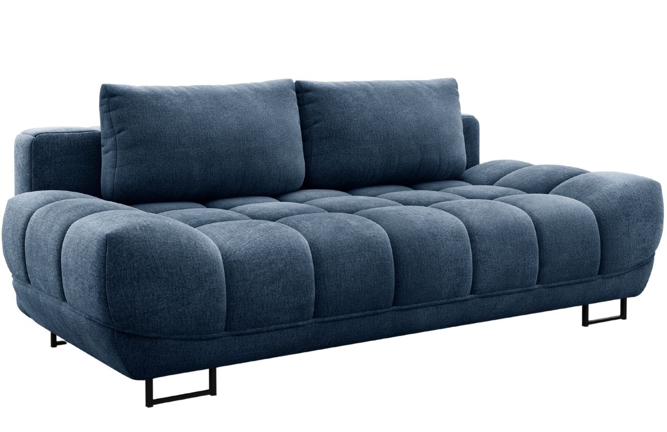 Windsor & Co Sametová rozkládací pohovka Cirrus 215 cm