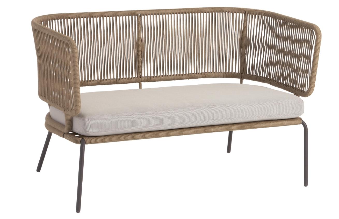 Kave Home Zahradní pohovka Nadin 135 cm