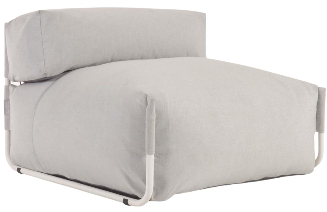 Kave Home Zahradní modul s opěradlem Square 101 x 101 cm