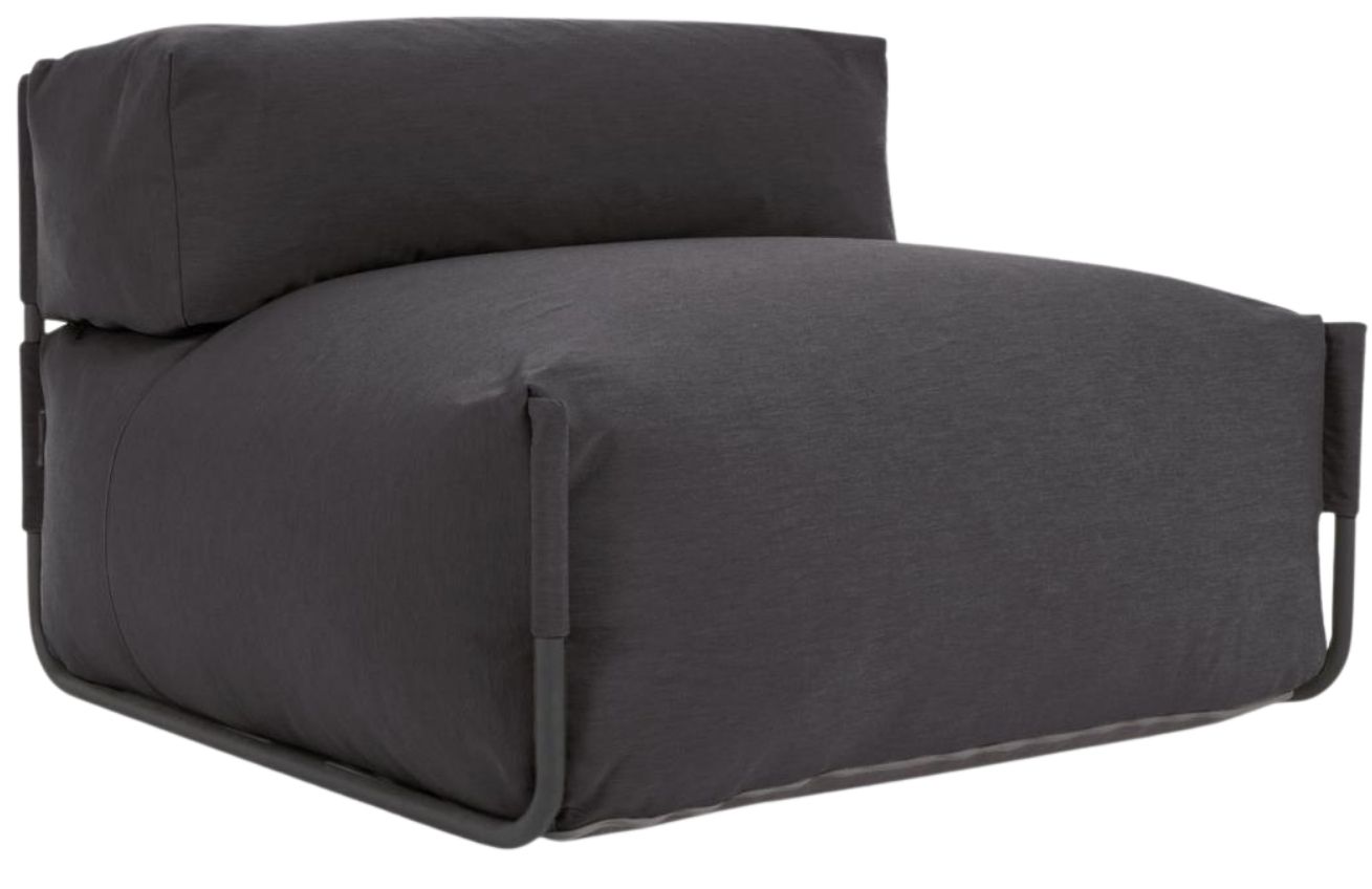 Kave Home Zahradní modul s opěradlem Square 101 x 101 cm