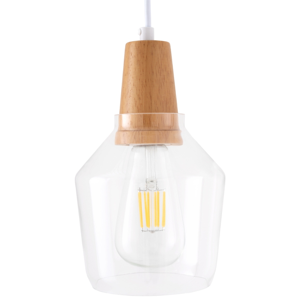 Somcasa Skleněné závěsné světlo Minia 10 cm