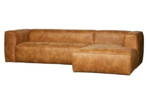 WOOOD Koženková rohová pohovka Bearny 305 cm