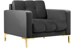 Micadoni Sametové křeslo Mamaia