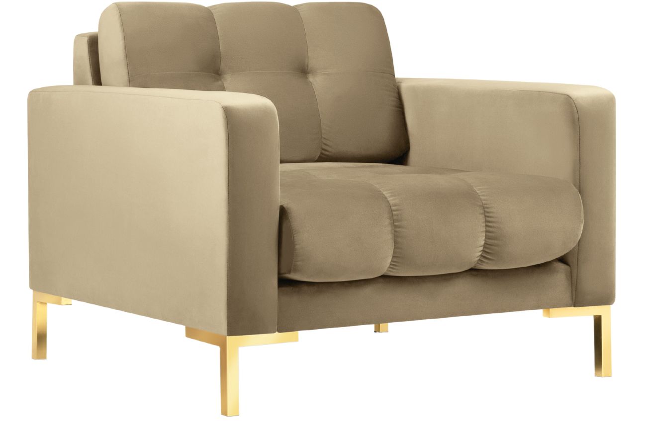 Micadoni Sametové křeslo Mamaia